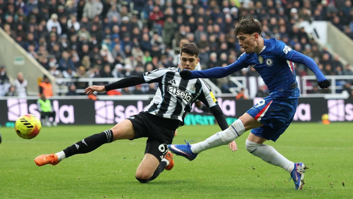 El Chelsea rescató un empate ante el Newcastle