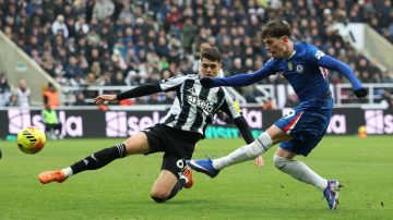 El Chelsea rescató un empate ante el Newcastle