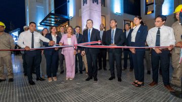 Nuevo edificio de Rentas: el gobernador Zamora y la intendente Fuentes participaron del acto inaugural