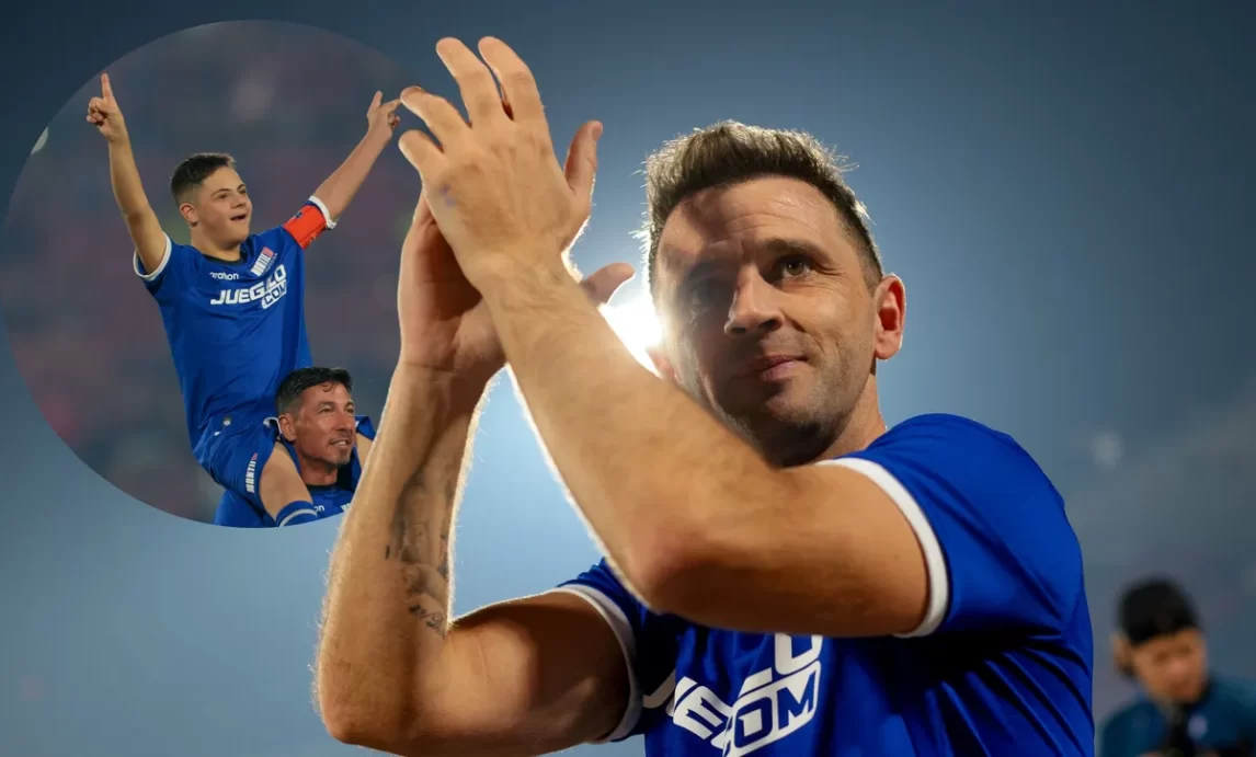 La emotiva despedida de Walter Montillo en la U de Chile: su hijo, protagonista de una noche inolvidable