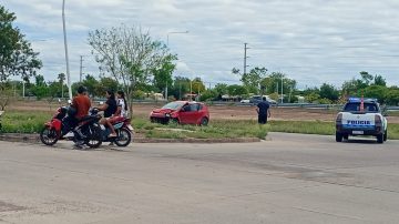 Siniestro vial con lesionados en Circunvalación y avenida San Patricio