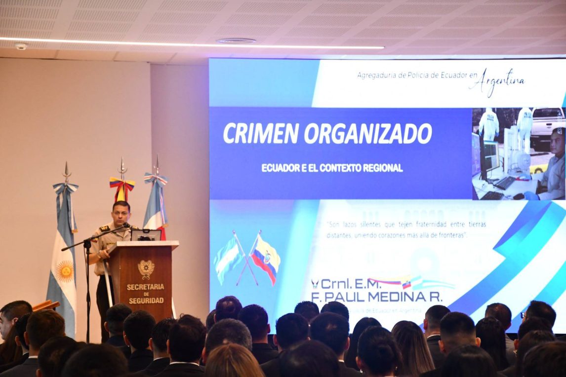 Crimen organizado: Autoridades policiales locales fortalecieron vínculos con la Policía Nacional de Ecuador