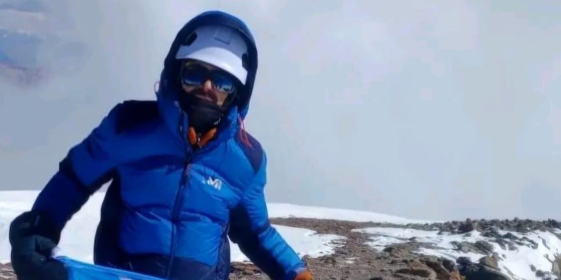 Loreto en lo más alto: Maximiliano Marcone conquistó la cumbre del Aconcagua