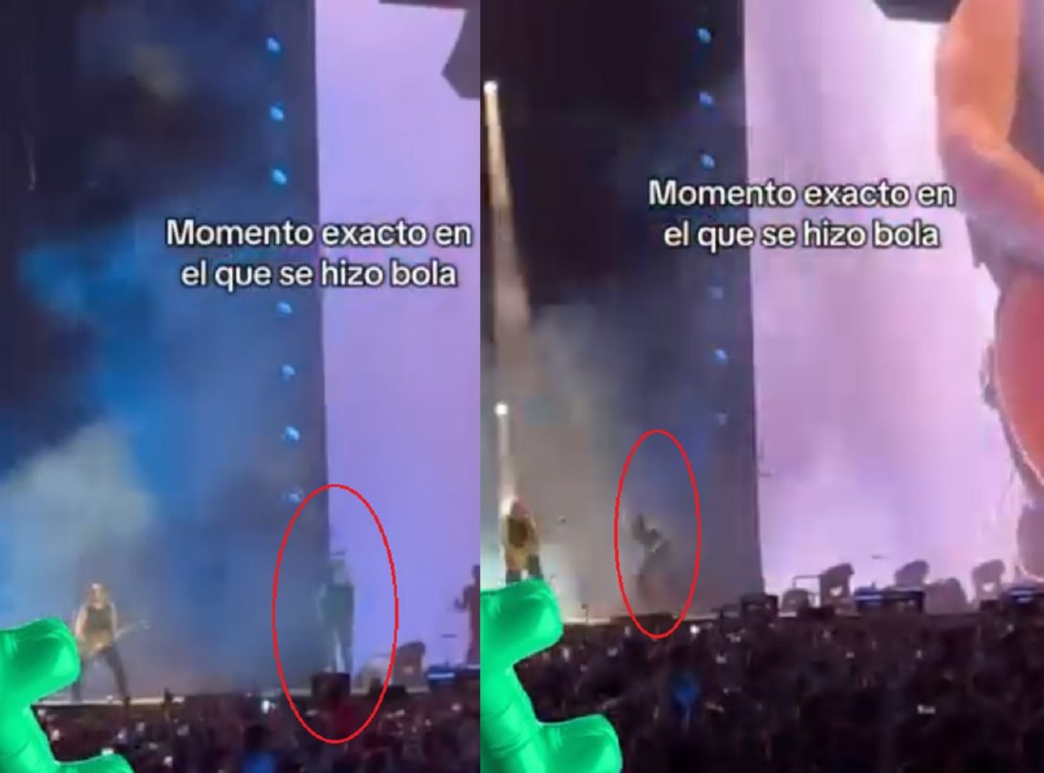 Terrible accidente del cantante de Airbag: se cayó en pleno show en River