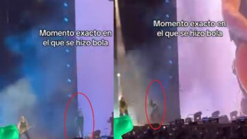 Terrible accidente del cantante de Airbag: se cayó en pleno show en River