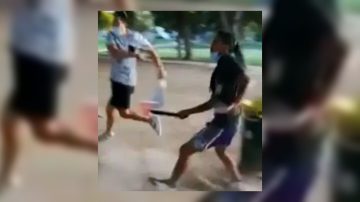 Violencia extrema en Frías: jóvenes protagonizaron una campal a los machetazos