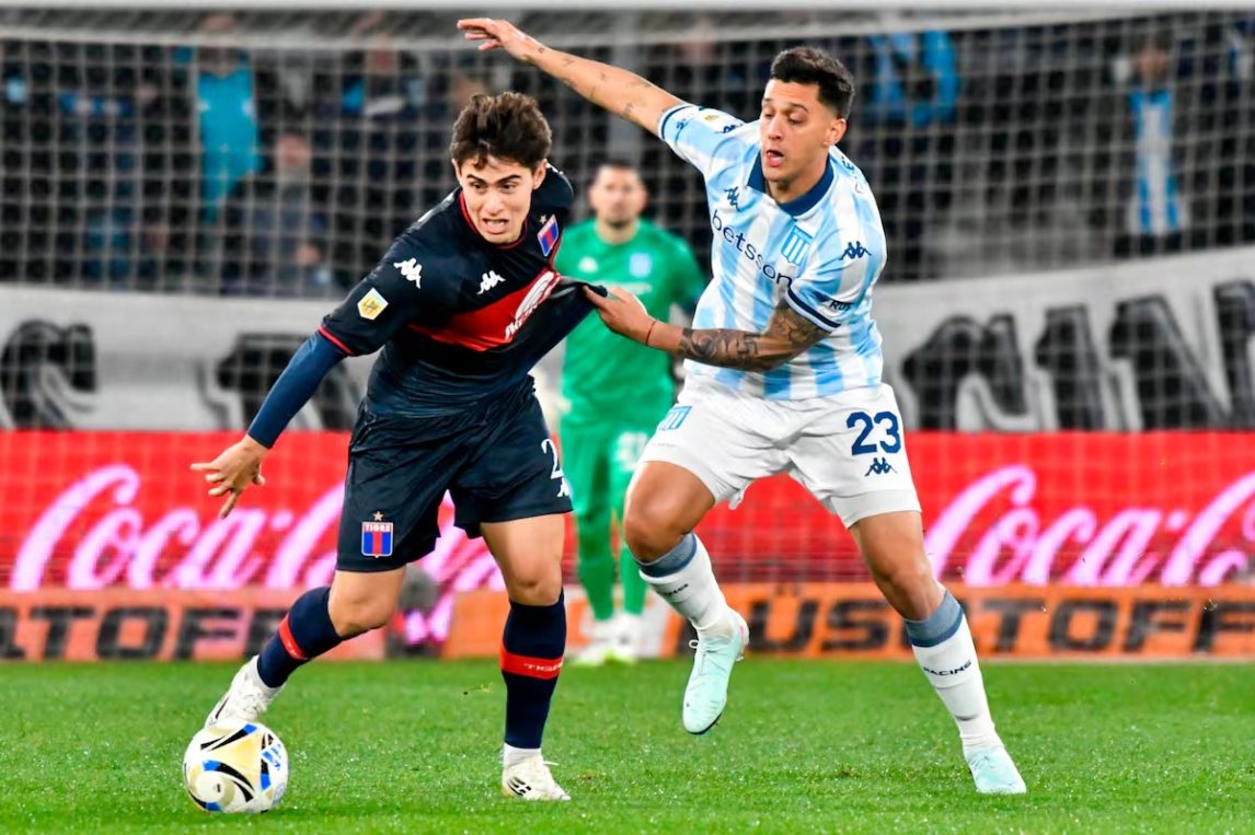 Racing recibe a Tigre en Avellaneda: formaciones y cómo ver en vivo