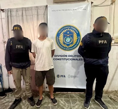 Detienen a un joven que amenazó con matar al presidente Javier Milei