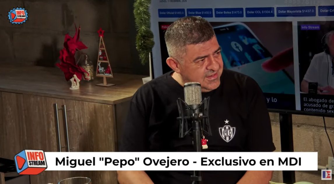 Miguel “Pepo” Ovejero, en La Mañana de Info: “Saber que vayas donde vayas hay hinchas de Central es lo mejor que te puede pasar”
