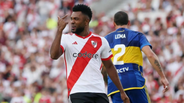 Borja sobre una posible llegada a Boca: “Uno nunca puede cerrar la puerta o decir de esta agua no beberé”.