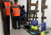 Robó un andador para niños y la policía lo atrapó al poco tiempo