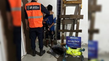 Robó un andador para niños y la policía lo atrapó al poco tiempo