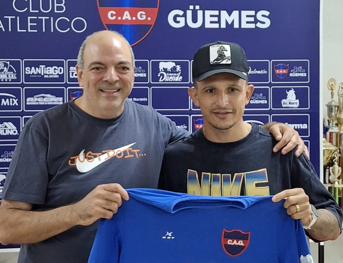 Güemes aclaró la situación de Marcelo Benítez tras los rumores de que había arreglado con San Martín (T)