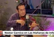 Néstor Garnica adelantó su Concierto de Navidad en La Mañana de Info