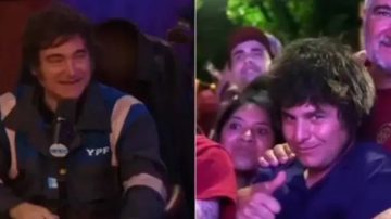 El insólito encuentro de Milei con su “doble chacarero”: “Hay que regalarle un mameluco”