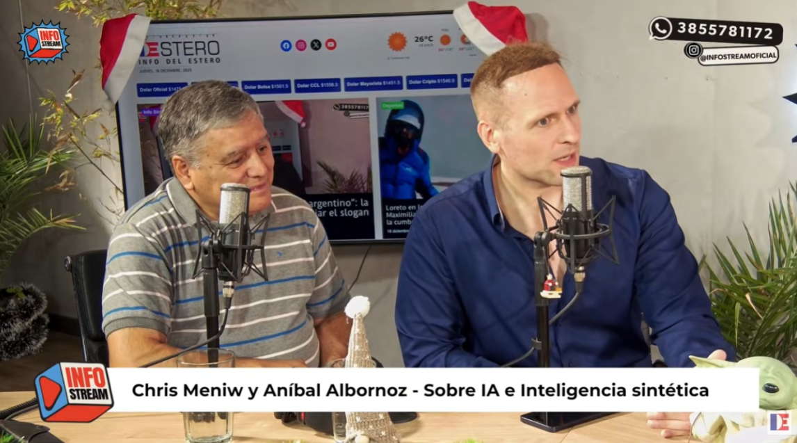 Chris Meniw en MDI: “Por la IA mal usada estamos viendo una idiotez generalizada de la humanidad”