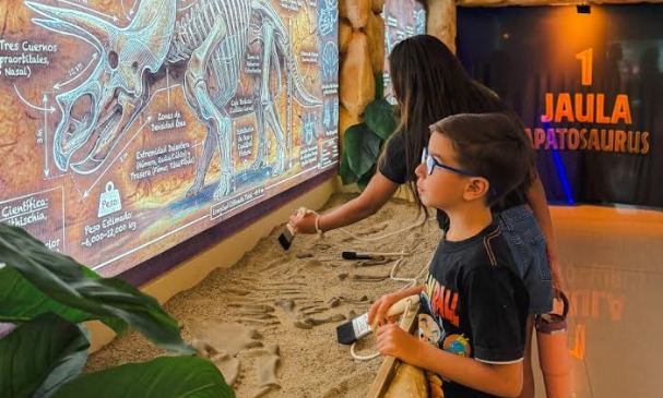 “Mundo Jurásico”, la muestra inmersiva para aprender sobre dinosaurios ya se puede visitar en el CCB