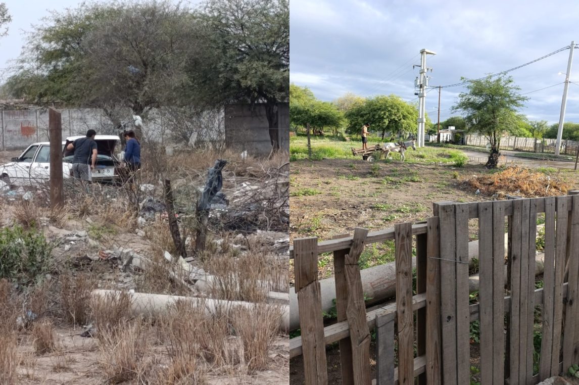Vecinos denuncian basural a cielo abierto en el barrio 9 de Julio de La Banda