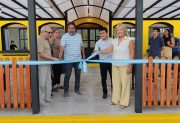 Emotiva inauguración del Mini Ferrocarril Terminal Argentinos en Añatuya