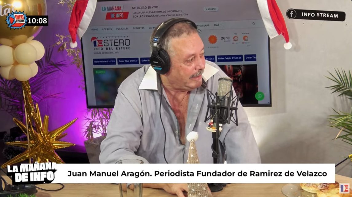 “El periodismo tradicional se está muriendo”: la mirada cruda de Juan Manuel Aragón en MDI