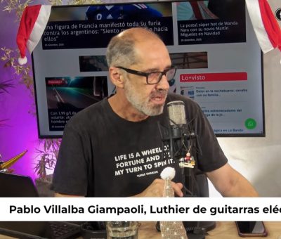 Rock hecho a mano: Pablo Villalba Giampaoli nos contó sobre el oficio de fabricar guitarras, en MDI