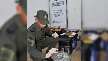 Quedó detenido cuando transportaba marihuana ocultos en electrodomésticos en un tour de compras