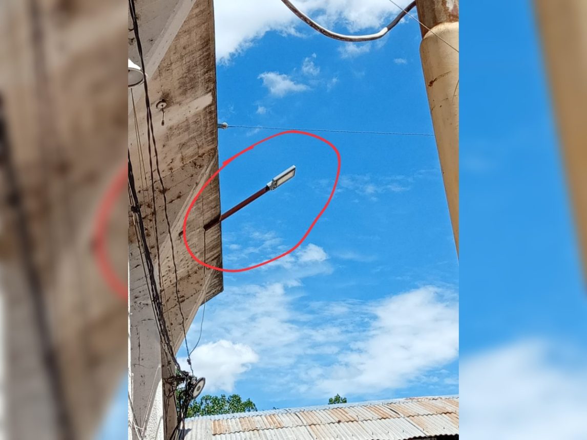 Robaron la iluminación de la cancha de básquet del Club Central Argentino: indignación total