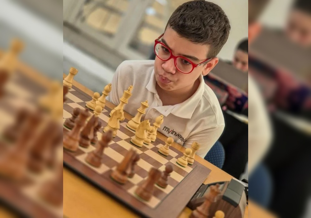 Faustino Oro rompió un récord mundial y superó los 2500 puntos de Elo en Rápidas