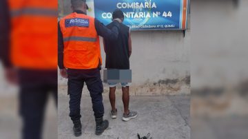 Recuperan elementos robados y aprehenden a un delincuente en Tintina