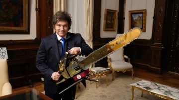 Milei aseguró que cumplió con sus promesas y que “estamos empezando a crecer”