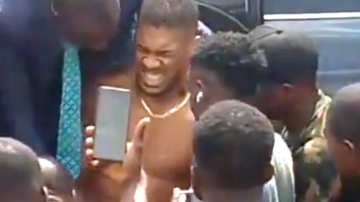 Videos: el boxeador Anthony Joshua sobrevivió a un accidente automovilístico fatal en Nigeria