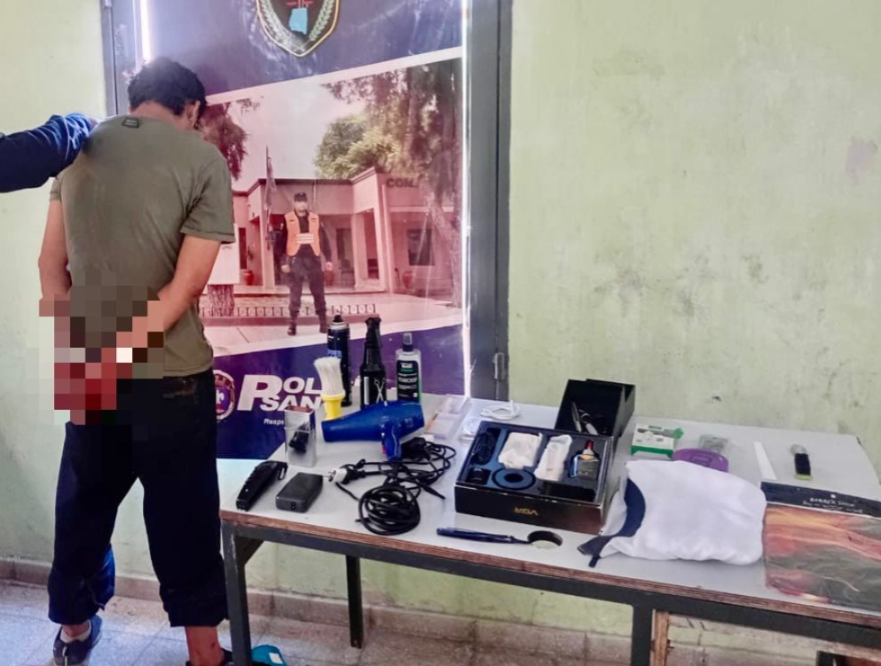 Esclarecen el robo en una peluquería con la captura de un conocido delincuente