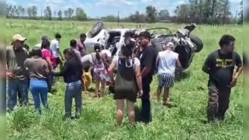 Grave accidente en la Ruta 34: Un niño resultó herido tras el vuelco de una camioneta