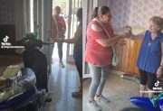 Una familia de Los Juríes sorprendió a su empleada con un gran obsequio