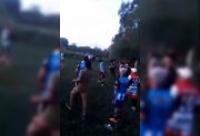 VIDEO | La Banda: suspendieron un partido de fútbol amateur por graves enfrentamientos
