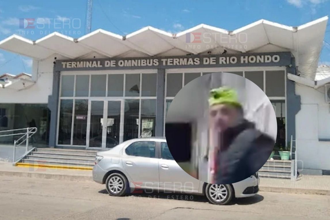 VIDEO | Salvaje agresión a un paciente oncológico en la terminal de Las Termas