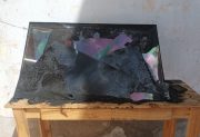 Horas de terror para una familia bandeña por el incendio de un televisor