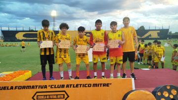 Emotivo cierre del ciclo 2025 de la Escuelita de Fútbol del Club Atlético Mitre