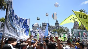 La CGT se movilizó en rechazo a la reforma laboral: “Está escrita y redactada muy maliciosamente”