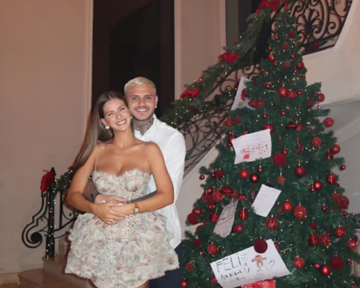 Así fue la suntuosa Navidad de la China Suárez y Mauro Icardi: familia ensamblada y armonía