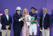 Milei sorprendió en la final del Abierto de Polo por su curioso festejo con Cambiaso