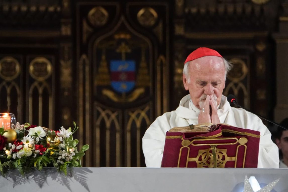 Santa Misa en vísperas de Navidad en la Catedral Basílica