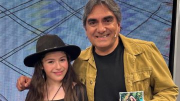 Naymé Suyai, la niña cantora santiagueña que busca consagrarse en la final de “Soy de Acá”
