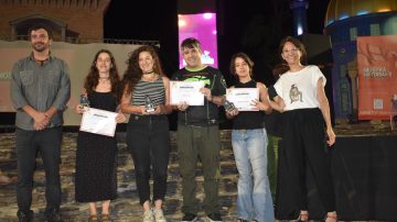 Noche de emociones en la premiación del concurso de cortometrajes Mostra Historias