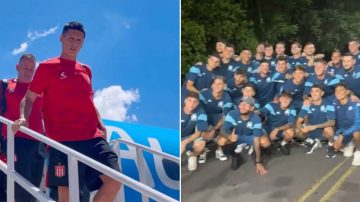 Así llegaron Racing y Estudiantes a Santiago del Estero para la gran final del Torneo Clausura