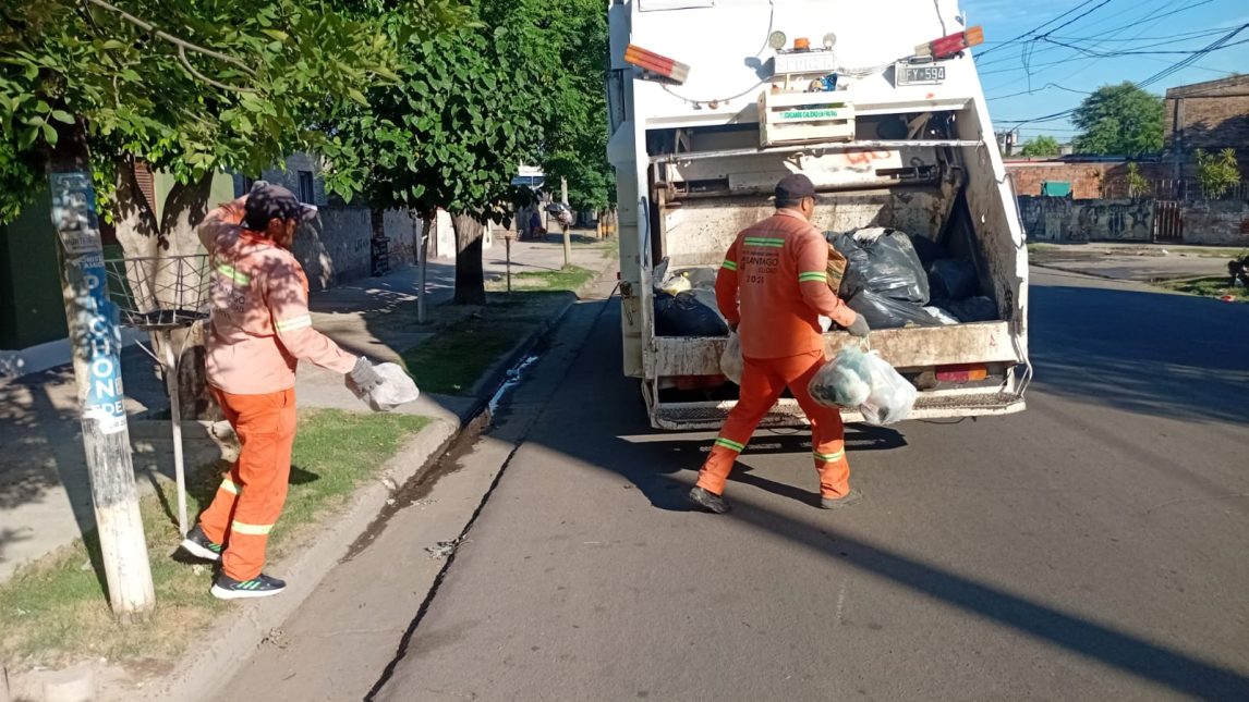 Habrá servicio de recolección este miércoles 31 con cambio de horario del turno noche en Capital
