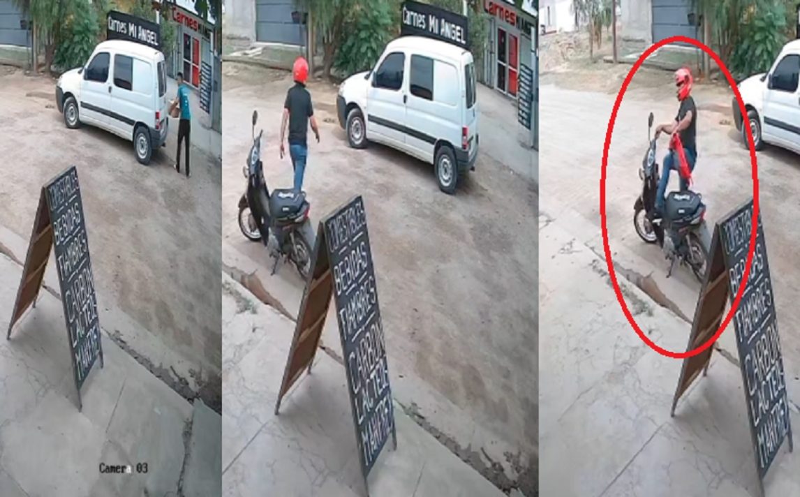 Repartidor sufrió el robo de la recaudación mientras entregaba un pedido en el barrio Borges