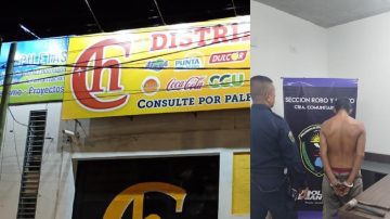 Barrio Almirante Brown: aprehendieron a un hombre cuando intentaba ingresar a una distribuidora