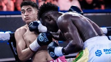 El senegalés Touba Niag derrotó al santiagueño Chávez y mantuvo el invicto