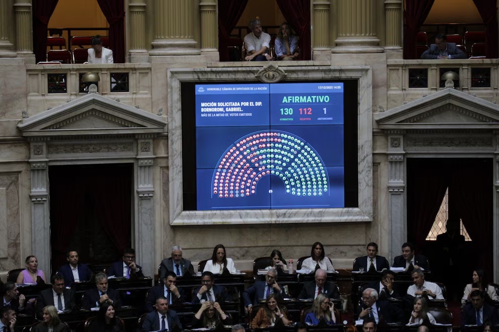 Diputados: LLA se impuso en la primera discusión para aprobar del Presupuesto 2026